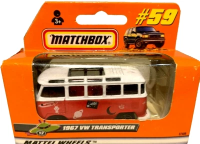 1998 Matchbox   -   Matte - Wheels   No. 59   '1967 VW Transporter'   NIB - Image 1 of 4