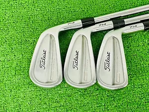 Titleist 714 CB Forged 5-9+PW RH Dynamic Gold X100 Extra Flex Steel Shaft G10349 - Picture 1 of 8