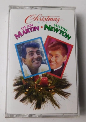 Christmas With Dean Martin & Wayne Newton 1992 S21X-57829 Cassette Tape NM/NM Foto 1 de 4