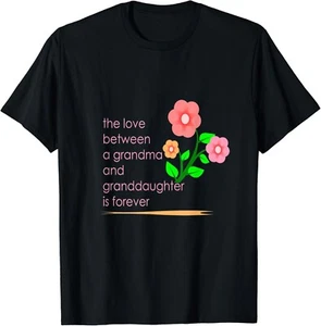 Grandma Granddaughter Cute Matching Gift Unisex T-Shirt - Picture 1 of 3