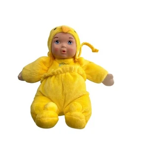 Soft Plush Baby Doll Yellow Chick Costume 10" Paradise Kids Collectible Chicken - Picture 1 of 6