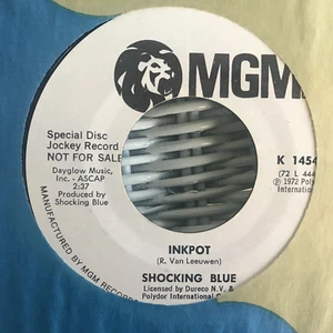 SHOCKING BLUE INKPOT / OH LORD 45 DJ PROMO VG++ - Bild 1 von 1