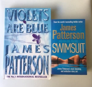 Lot of 2 x James Patterson Violets Are Blue Swimsuit Paperback As New Free Post - Bild 1 von 6