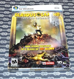 Serious Sam HD The First Encounter Microsoft Windows 7 2009 Sealed New Old Stock - Bild 1 von 2