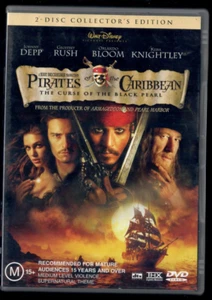 Pirates Of The Caribbean - The Curse Of The Black Pearl (DVD, 2003) - Picture 1 of 2