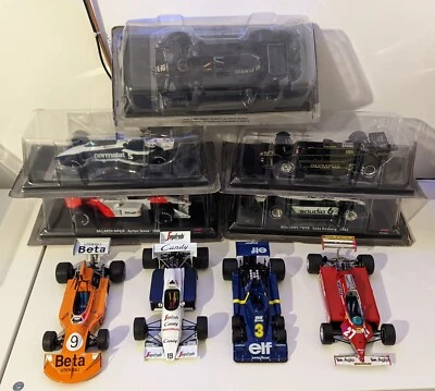 1:24  1/24 F1 CENTAURIA ALTAYA 9 CARS Lotus Ferrari Brabham Williams Etc...  - Immagine 1 di 2