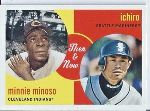 Minoso / Ichiro 2008 Topps Heritage Then & Now - Picture 1 of 1