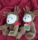 Boyds Bears WALTON Reindeer NEW w tags appx 11" Jointed Retired VINTAGE Moose