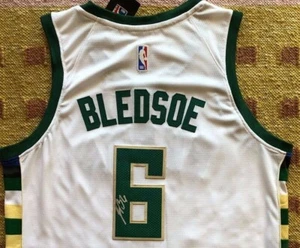 Eric Bledsoe Signed Autograph Milwaukee Bucks Jersey NBA Kentucky - Picture 1 of 5