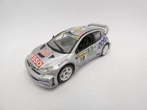 Peugeot 206 WRC Panizzi #10 Rally Installa Carlo 2000 1/43 NOREV Difetto - Foto 1 di 2