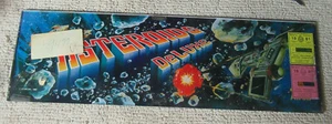24-7 1/4 ATARI ASTERIODS DELUXE PLEXI Schild Festzelt ARCADE VIDEOSPIEL TEIL FL-11 - Bild 1 von 3