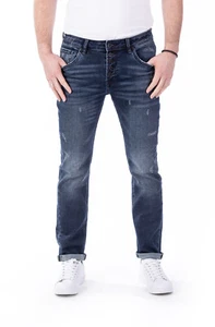 Blue Monkey Jeans Alex BM-4846 Button Fly Destroyed - Bild 1 von 3
