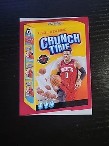 Russell Westbrook - 2020 Panini Donruss Crunch Time #17 - Bild 1 von 2