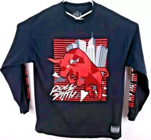 RockSmith RS1 Mens T Shirt Size XL Long Sleeve Crew Black with RockSmith Graphic - Picture 1 of 7