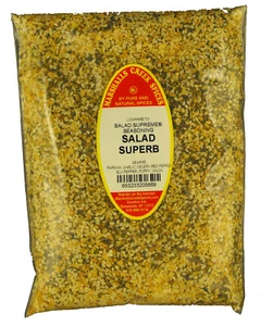 Marshalls Creek Spices (3 pack) SALAD SUPERB SEASONING NO SALT Refill- Kosher - Picture 1 of 1