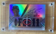 Ben Revere 2012 Topps Triple Threads Future Phenoms Jersey/Auto Card #'d 32/99!