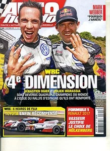 AUTO HEBDO Nr. 2085 19.10.2016 WRC SPANIEN 6h FUJI MARK WEBBER - Bild 1 von 1