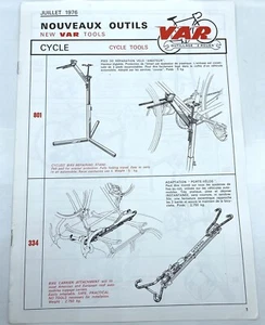 VAR Tool Catalog July 1976 Vintage Cycling And Motorcycle - Picture 1 of 6