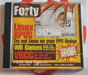 CD Amiga Format Disc 40 Linux Apus (Amiga, 1999, Jewel-Case) - Bild 1 von 4