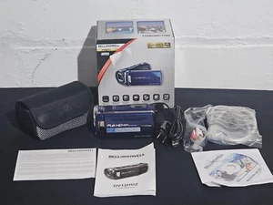 BELL+HOWELL DV12HDZ-BL 16.0-Megapixel Cinema DV12HDZ 1080p Digital Camcorder BLU - Picture 1 of 5