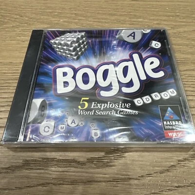 Boggle PC CD-ROM Game Windows 95 NEW SEALED - Image 1 of 4