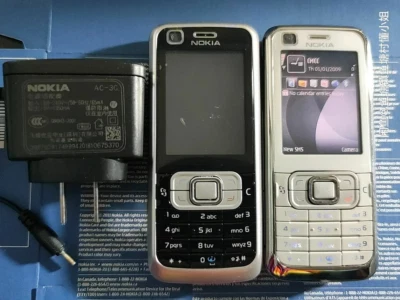 Nokia Classic 6120 - Black silver (Unlocked) 3G wholesale Smartphone - Image 1 of 4