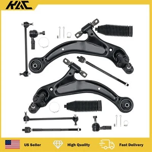 10pc Front Lower Control Arm Tie Rod End Sway Bar For 98 99 00-03 Toyota Sienna - Picture 1 of 22