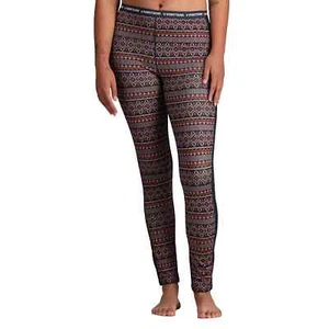 Kari Traa Base Layer Pant LUNE Women's Size Small Royal Faire Isle Lined NEW - Picture 1 of 6