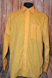 Eton Etastar Men's Pearl Buttons Up Long Sleeve Dress Shirt Size 17 - Picture 1 of 9