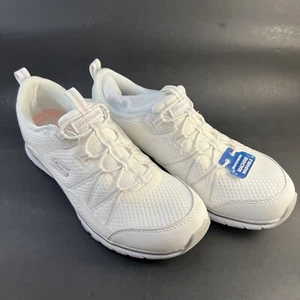 Skechers Women's Gratis-Strolling Sneaker, White/Silver Size 6 - Picture 1 of 6
