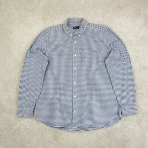 Gap Shirt Mens Extra Large Check Button Down Gingham Check White Smart Casual - Picture 1 of 10