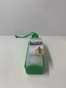 Portable Pet Dog Cat Water Feeding Drink Bottle Dispenser 500ml Green - Picture 1 of 4