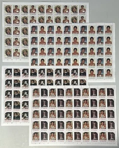 ST VINCENT 1985 Full Set On Full Sheets “Michael Jackson” SC 894-7 (CV $167.00) - Picture 1 of 5