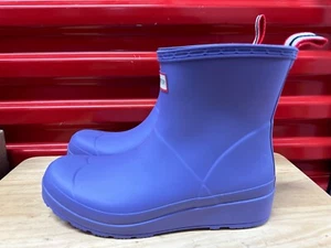 Hunter Original Play kurze Stiefel schillernd lila WFS2020RMA Damen Gr. 9-11 - Bild 1 von 5