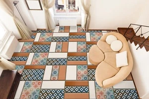 3D Muster Fliesen I3175 Bodentapete Wandbilder Wanddruck Aufkleber AJ Coco 2024 - Bild 1 von 5