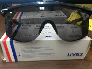 Uvex S2504C Astrospec OTG 3001 Safety Eyewear, Black Frame, Gray Lens - Picture 1 of 2