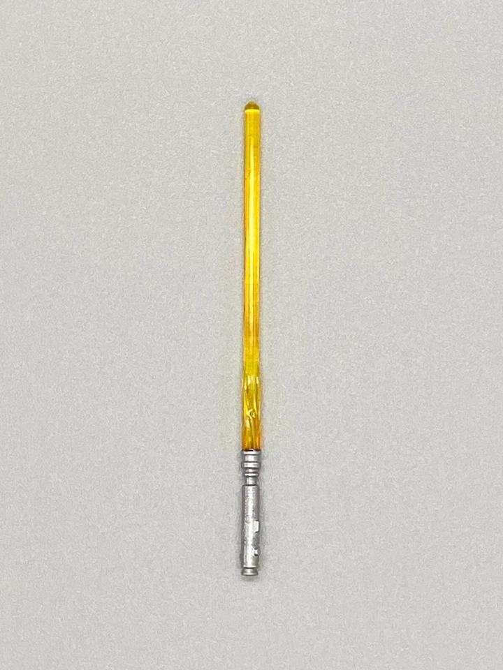 Custom Parts Star Wars 3.75in 1:18 Yellow Lightsaber Fodder koon plo guard jedi - Image 1 of 1