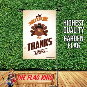 Thanksgiving Feiertag Türkei Hof Garten Flagge Dekor - Bild 1 von 1