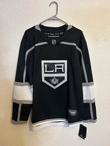 NWT LA Los Angeles Kings Breakaway Home Fanatics Jersey Black Men’s Small - Picture 1 of 6