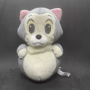 Vintage Disney Sega Figaro Plush Pinocchio Roly Poly Cat Stuffed Animal SCARCE - Picture 1 of 10