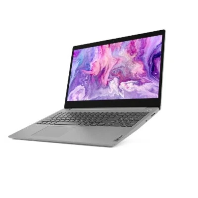 Lenovo IdeaPad3 15.6" Laptop Platinum Grey Celeron N4020/256GB SSD/4GB RAM Win11 - Image 1 of 4