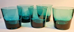 MID CENTURY TÜRKIS ALTMODISCH 8 Unzen (5er SET) - Bild 1 von 3