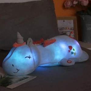 Lovely toy LED Unicorn Plush Pillow – Soft Stuffed Animal for Children & Kid - Picture 1 of 2