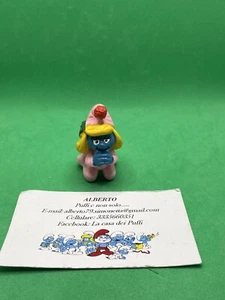 PUFFI SMURFS PUFFO PUFFETTA CHE PREGA SMURF PRAYING 51911 - Foto 1 di 10