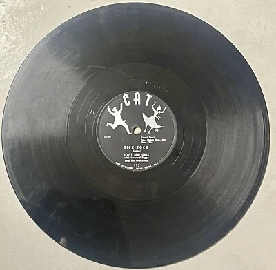 Scott and Oaks 1955 R&B JUMP BLUES DUET 78 Tick Tock / It Was You CAT VG+++ HEAR - Image 1 of 2