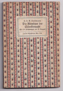 Insel-Bücherei IB 276/1A E.T.A.Hoffmann:Die Abenteuer der Silvesternacht EA Var. - Bild 1 von 1