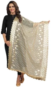 Womens Evening Wrap NETTED Stole Shawl For Wedding, Parties, Bridesmaid, Scarf - Picture 1 of 17