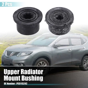 2pcs Upper Rubber Cushion Bushing Radiator Mount Insulator for Mazda 3 2014-2015 - Picture 1 of 6