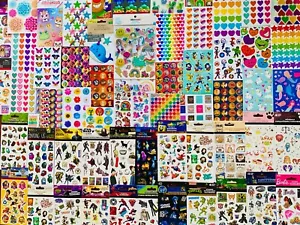 MEGA 667 Sticker Lot! Mxd Bluey Minnie Mouse Spiderman Among Us Tiger Paw Patrol - Picture 1 of 23