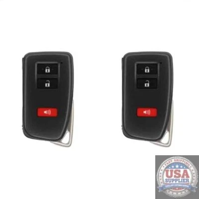 Llavero inteligente de repuesto compatible con Lexus NX300h 2015-2021 FCC HYQ14FBA Foto 1 de 4